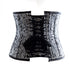 SiaLinda: Unterbrust Korsett Noelle, schwarz silber, Premiumkollektion, sexy - SiaLinda.com